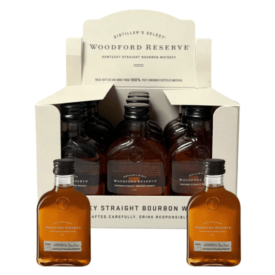 Woodford Reserve Bourbon 50mL 12-Pack Bourbon Woodford Reserve 