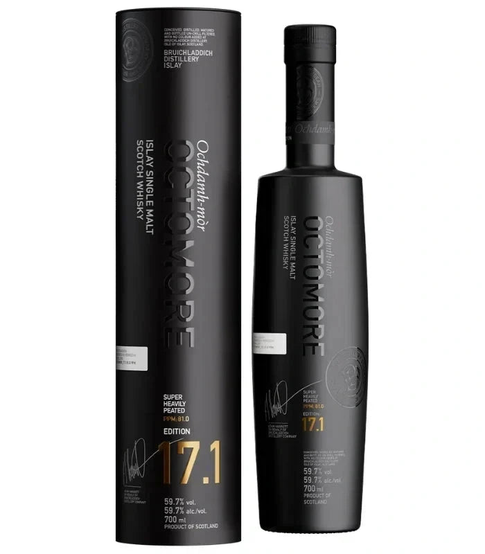 Bruichladdich Octomore Edition 17.1 Islay Single Malt Scotch Whisky 700mL Single Malt Scotch Whisky Bruichladdich 
