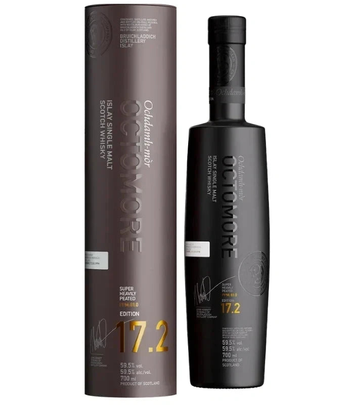 Bruichladdich Octomore Edition 17.2 Islay Single Malt Scotch Whisky 700mL Single Malt Scotch Whisky Bruichladdich 