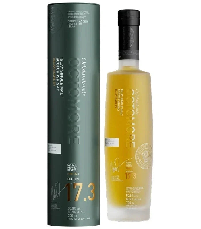 Bruichladdich Octomore Edition 17.3 Islay Single Malt Scotch Whisky 700mL Single Malt Scotch Whisky Bruichladdich 
