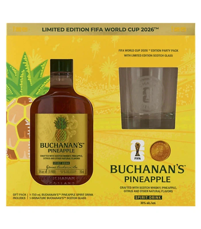 Buchanan's Pineapple FIFA World Cup 2026 Limited Edition Gift Set Scotch Scotch Buchanan's 