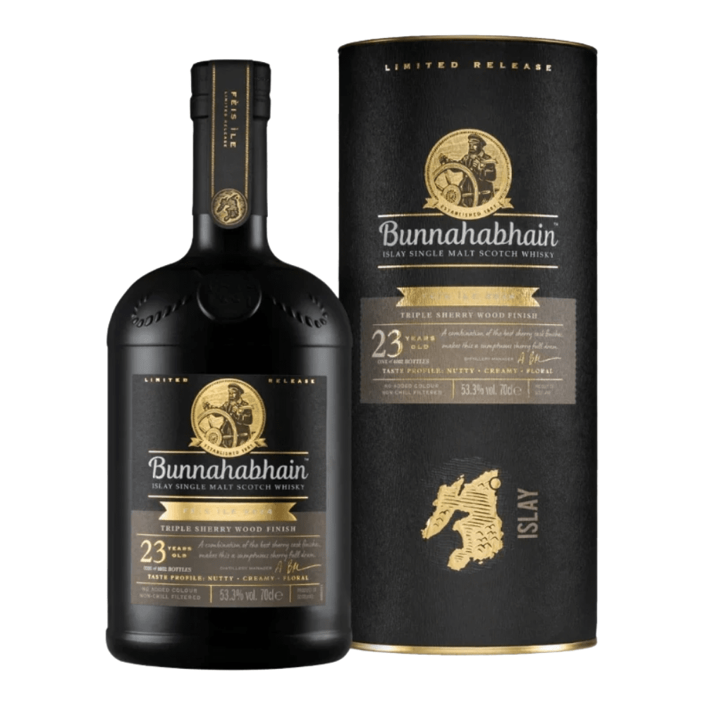 Bunnahabhain Fèis ìle 2024 Triple Sherry Wood Finish Scotch Bunnahabhain 