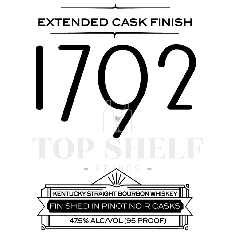 1792 Bourbon Finished in Pinot Noir Casks Bourbon 1792 Bourbon 