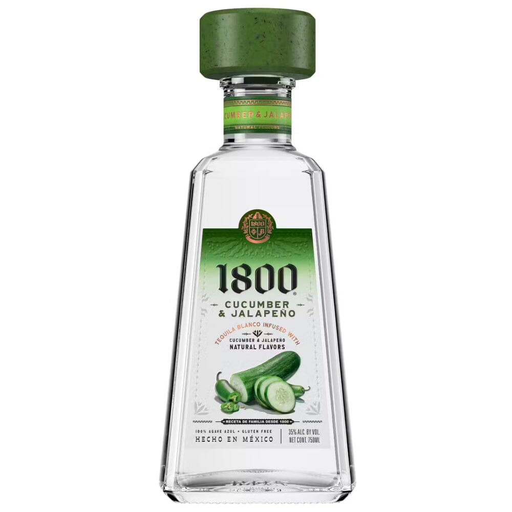 1800 Cucumber and Jalapeno Infused Blanco Tequila Tequila 1800 Tequila 