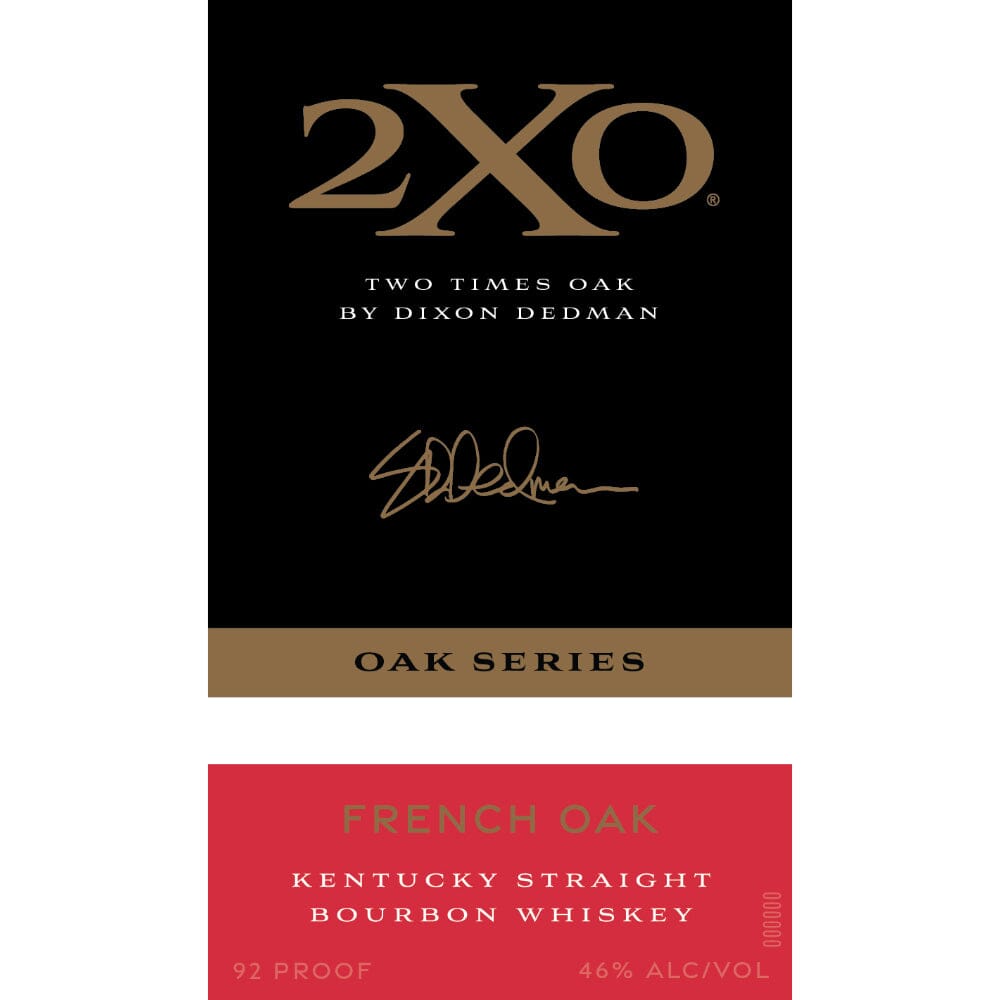 2XO Oak Series French Oak Kentucky Straight Bourbon Bourbon 2XO 