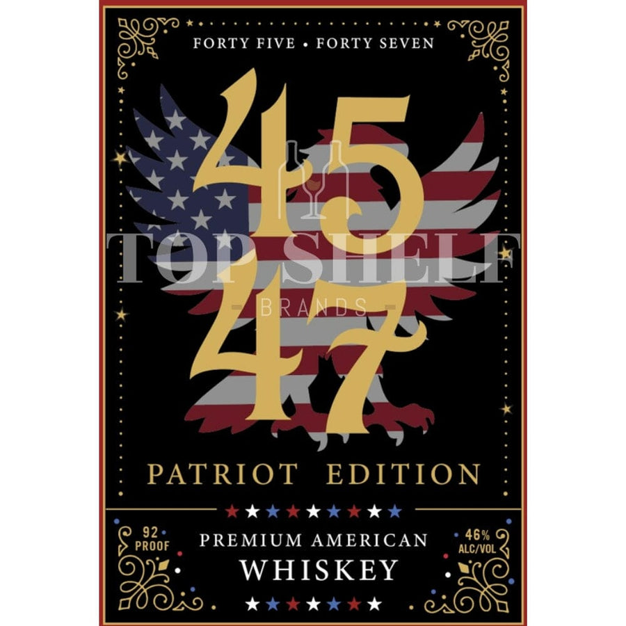 45 47 Patriot Edition American Whiskey American Whiskey 45 47 Whiskey 