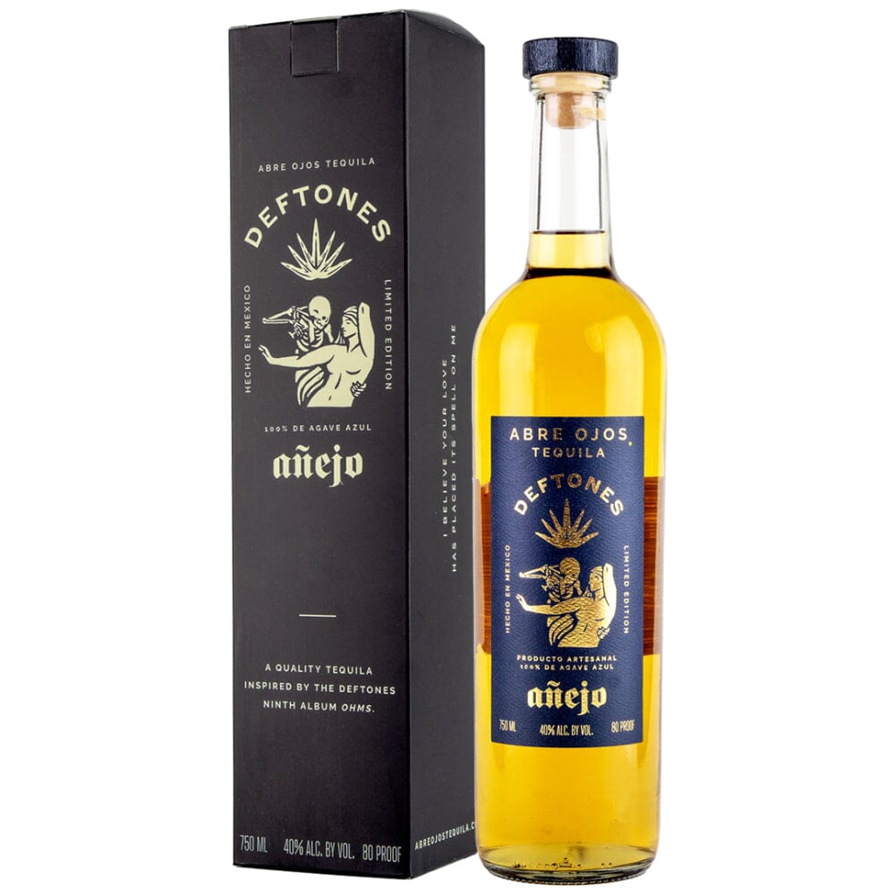 Abre Ojos x Deftones Limited Edition Tequila Anejo Ohms Edition Tequila Abre Ojos Tequila 