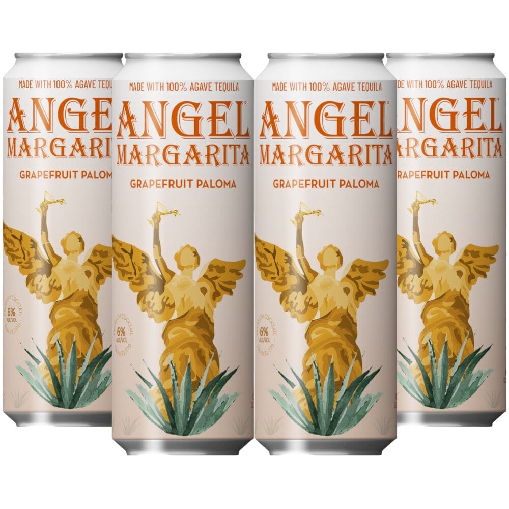 Angel Grapefruit Paloma Margarita 4pk by Hailee Steinfeld Canned Cocktails Angel Margarita 