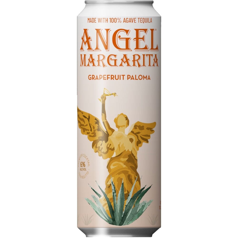 Angel Grapefruit Paloma Margarita 4pk by Hailee Steinfeld Canned Cocktails Angel Margarita 