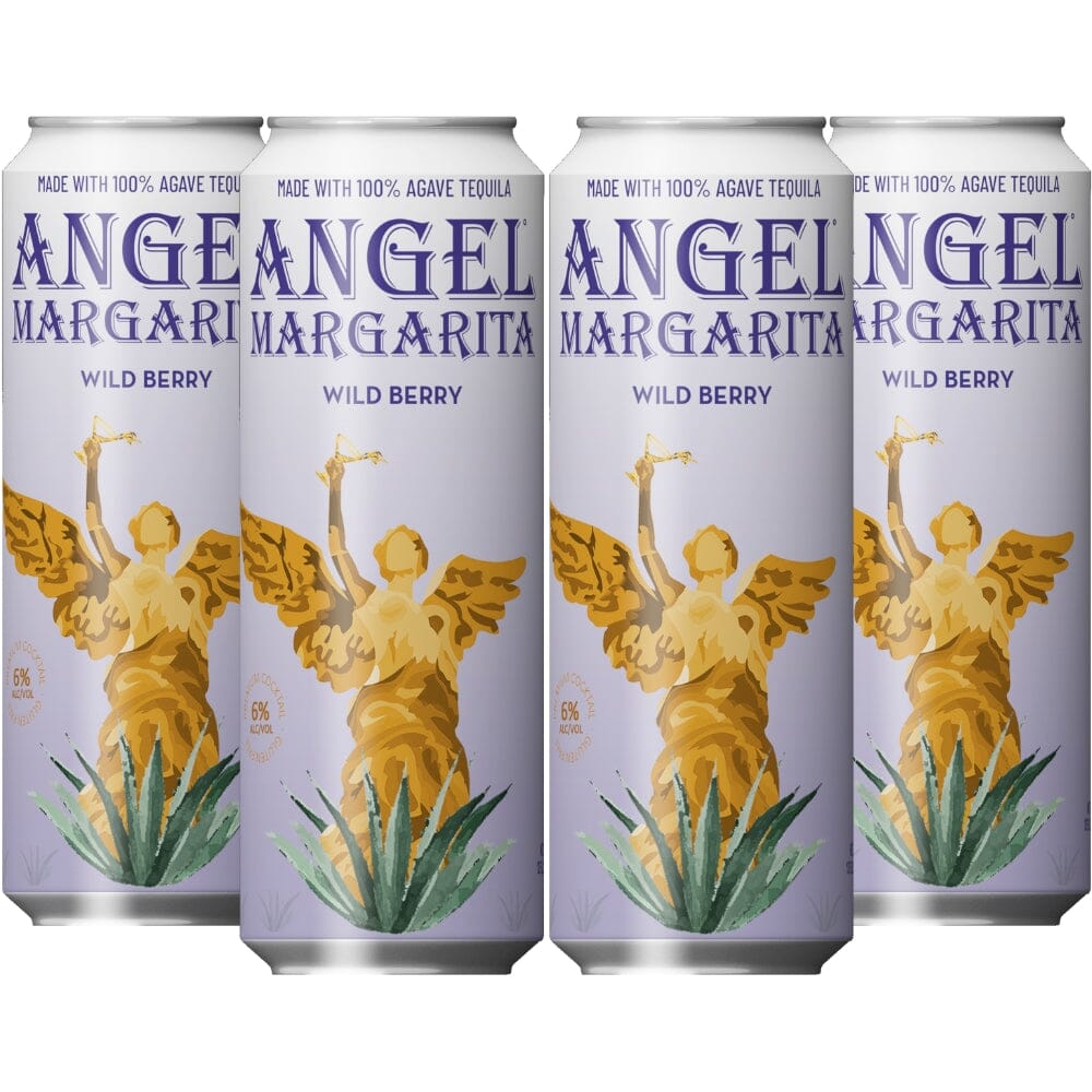 Angel Wild Berry Margarita 4pk by Hailee Steinfeld Canned Cocktails Angel Margarita 