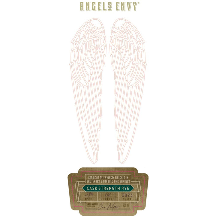 Angel's Envy Cask Strength 2023 Rye Whiskey Angel's Envy 