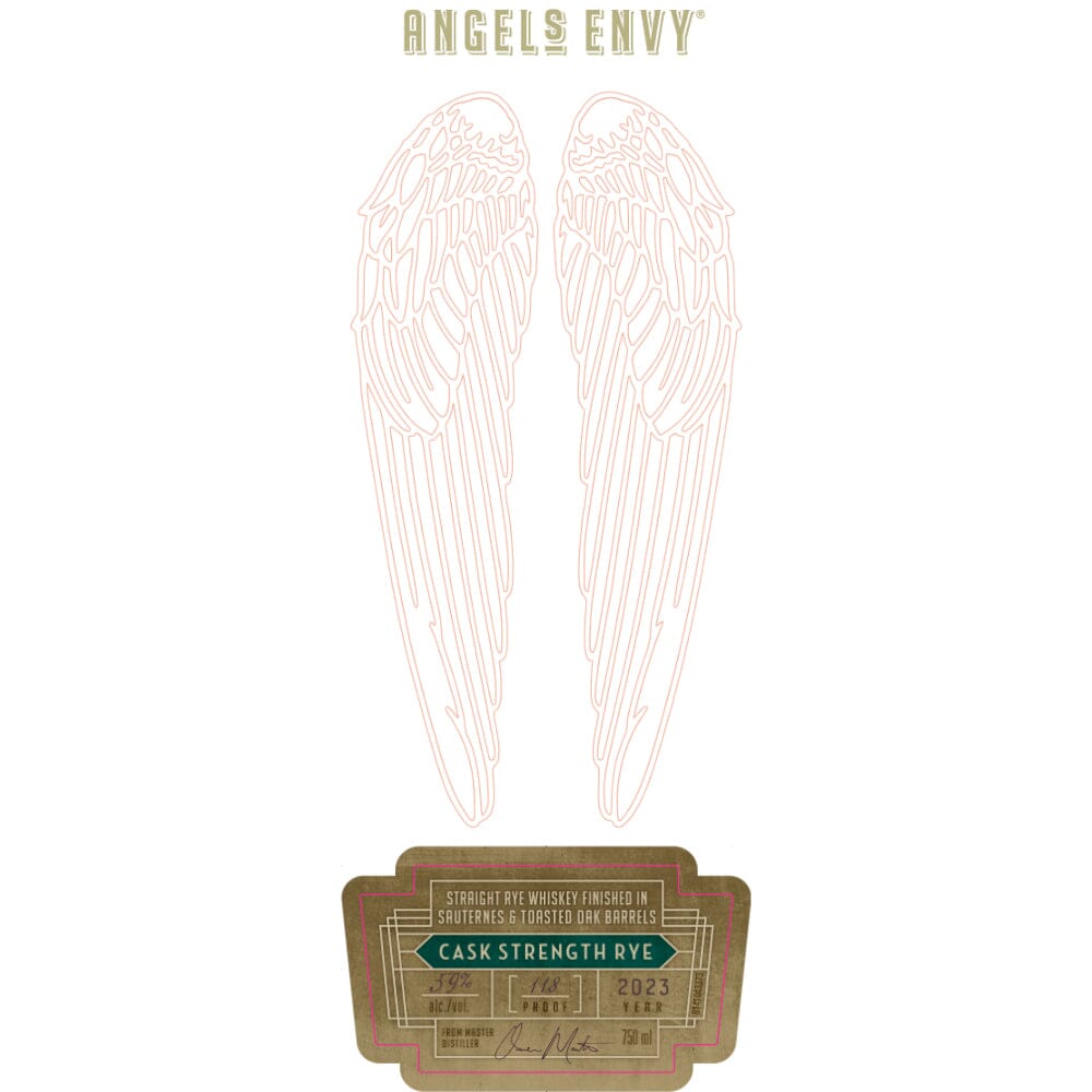 Angel's Envy Cask Strength 2023 Rye Whiskey Angel's Envy 