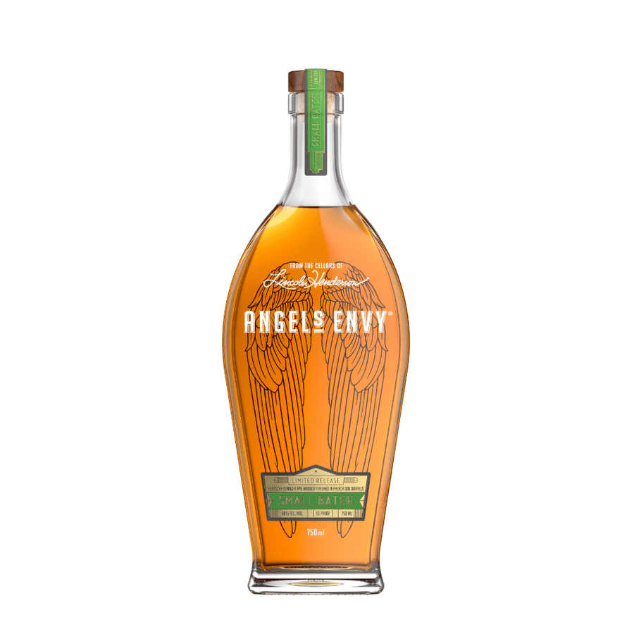 Angel's Envy Limited Edition Small Batch Kentucky Straight Rye Whiskey Finished in French Oak Barrels Bourbon Angel's Envy 