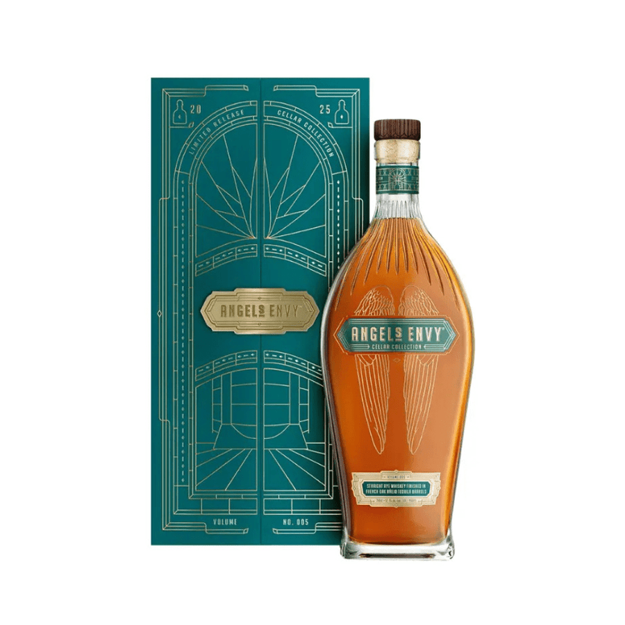 Angel's Envy Cellar Collection Vol. 5: Straight Rye Finished in French Oak Extra Anejo Tequila Barrels Rye Whiskey Angel's Envy 