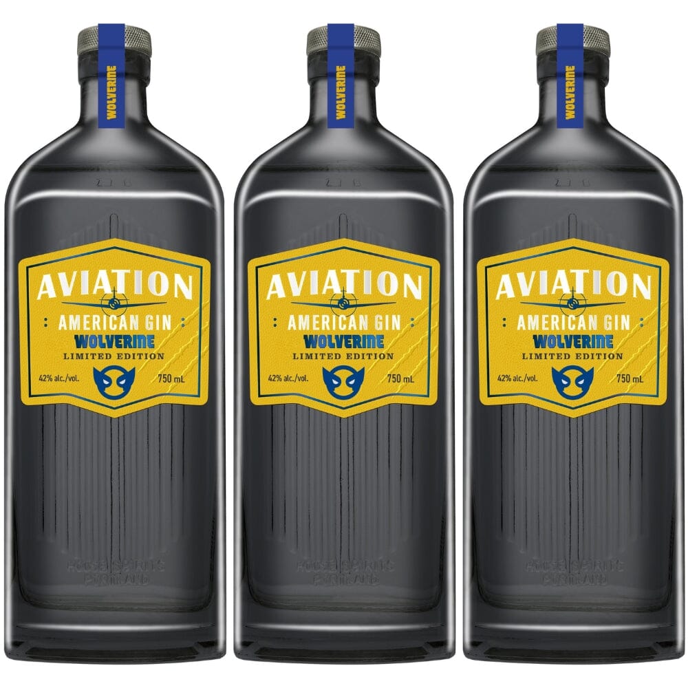 Aviation American Gin Wolverine Limited Edition 3pk Gin Aviation 