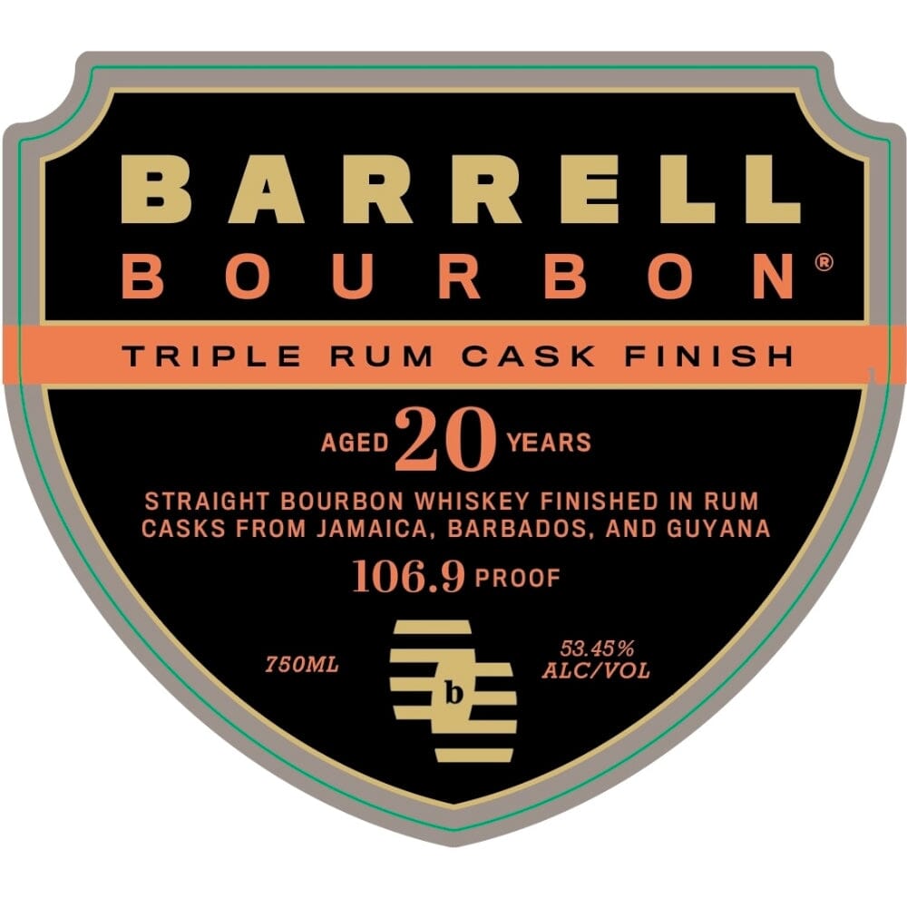 Barrell Bourbon 20 Year Old Triple Rum Cask Finish Bourbon Barrell Craft Spirits 