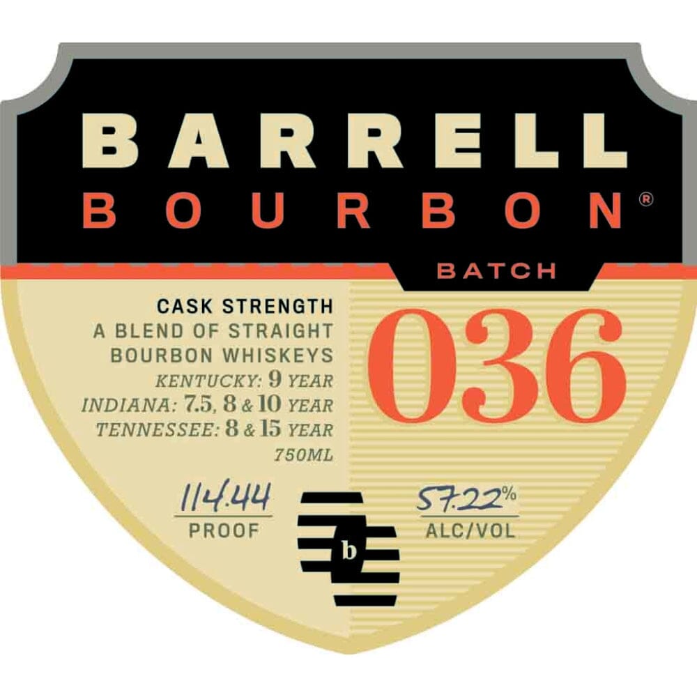Barrell Bourbon Batch 036 Bourbon Barrell Craft Spirits 