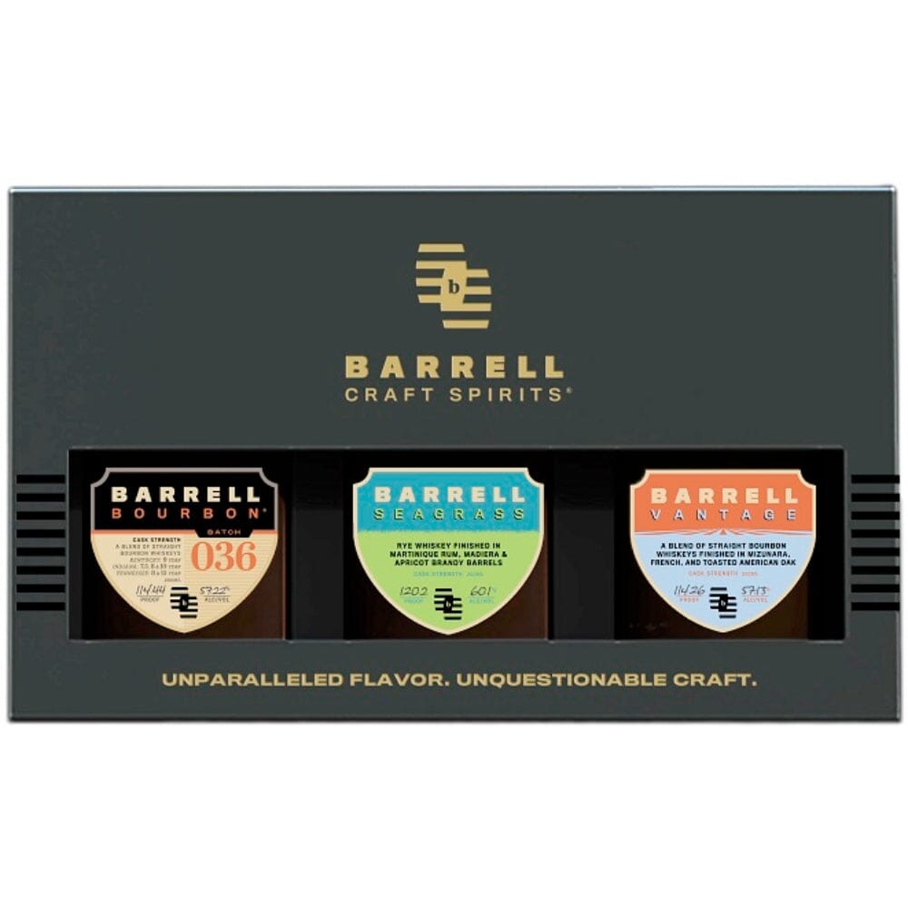 Barrell Craft Spirits 200mL Sample 3pk Whiskey Barrell Craft Spirits 