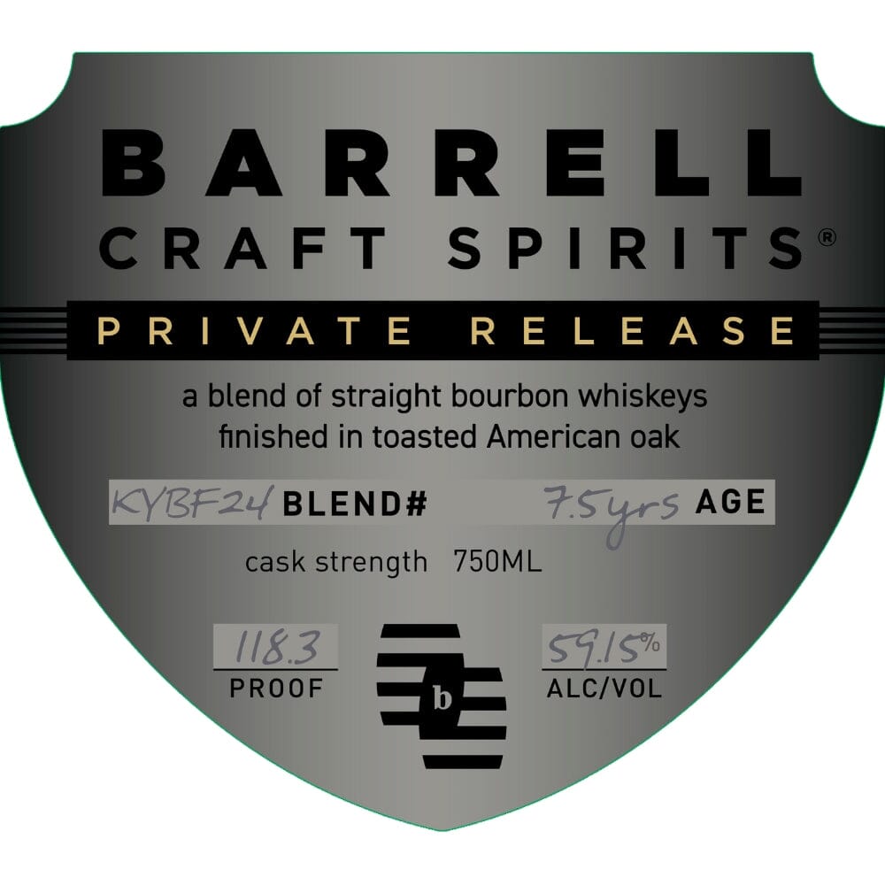 Barrell Craft Spirits Private Release Blend KYBF24 Bourbon Barrell Craft Spirits 