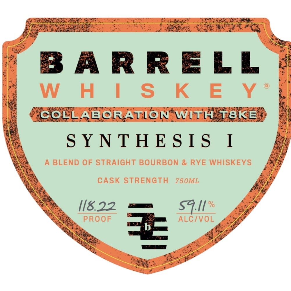 Barrell Whiskey x T8KE Synthesis I Blended Whiskey Barrell Craft Spirits 