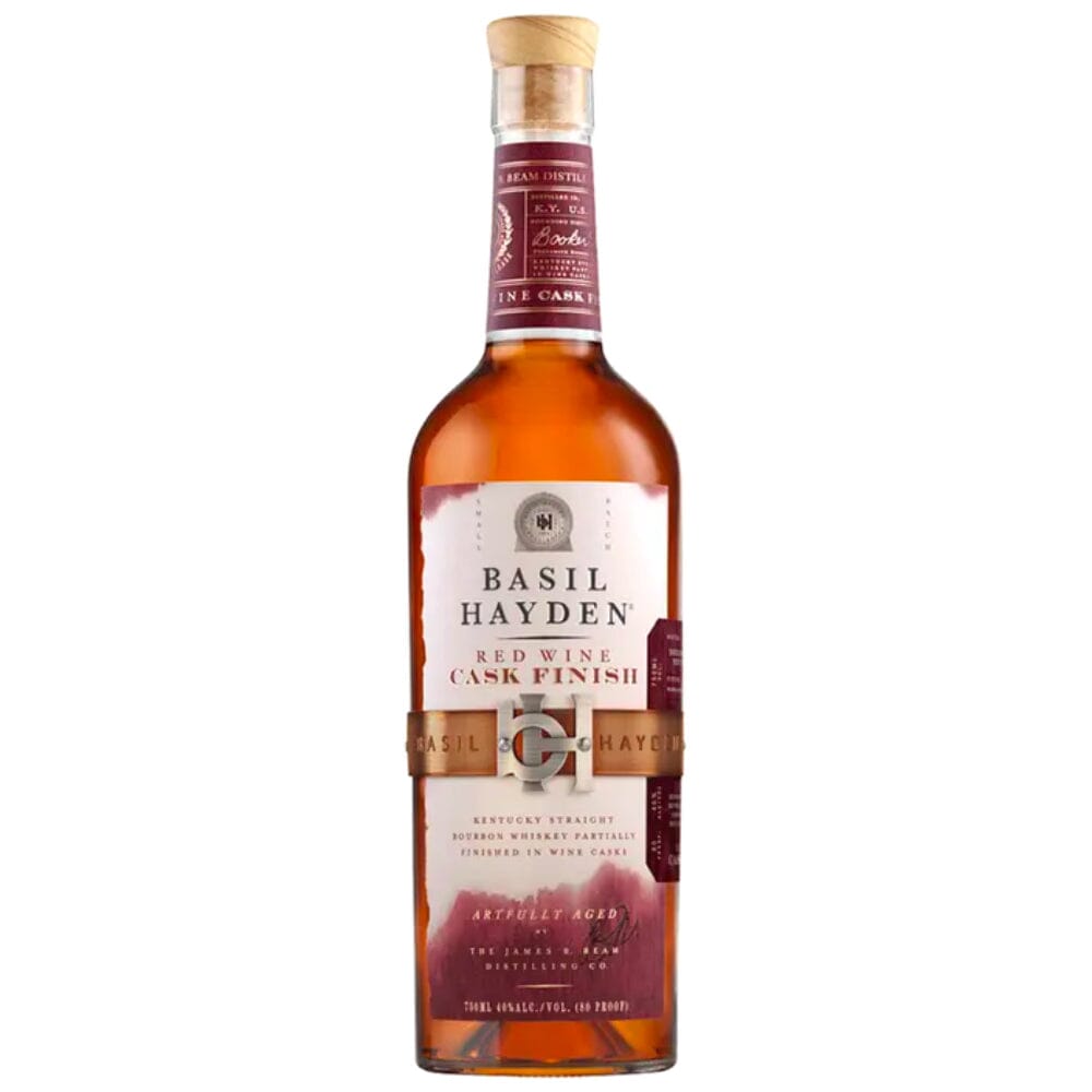 Basil Hayden Red Wine Cask Finish Kentucky Straight Bourbon Whiskey Bourbon Basil Hayden's 