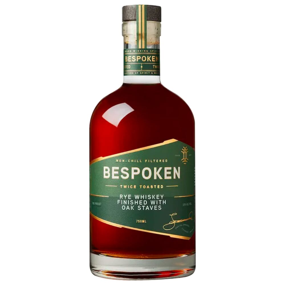 Bespoken Spirits Rye Twice Toasted Rye Whiskey Bespoken Spirits 