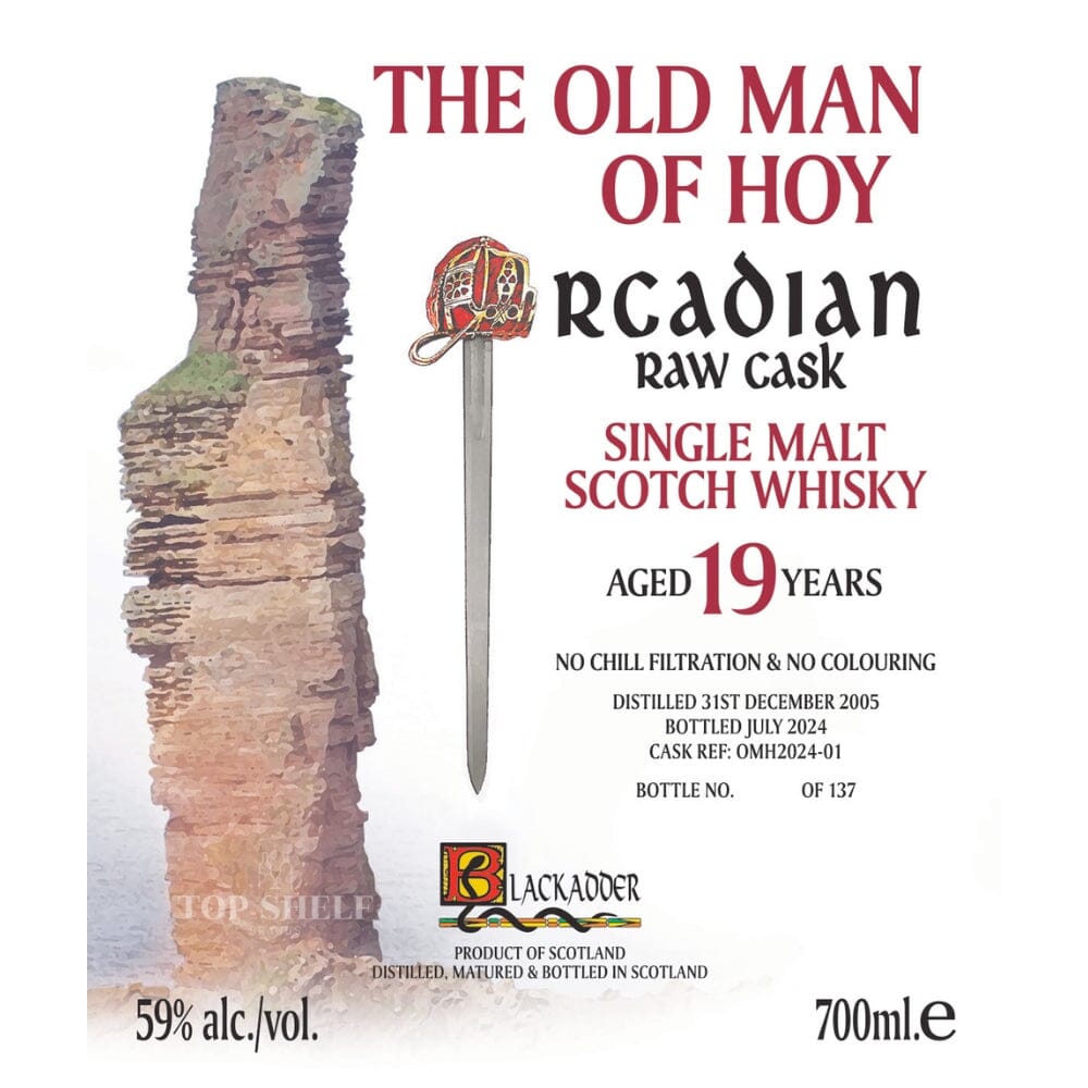 Blackadder The Old Man of Hoy 19 Year Old Scotch Scotch Blackadder 