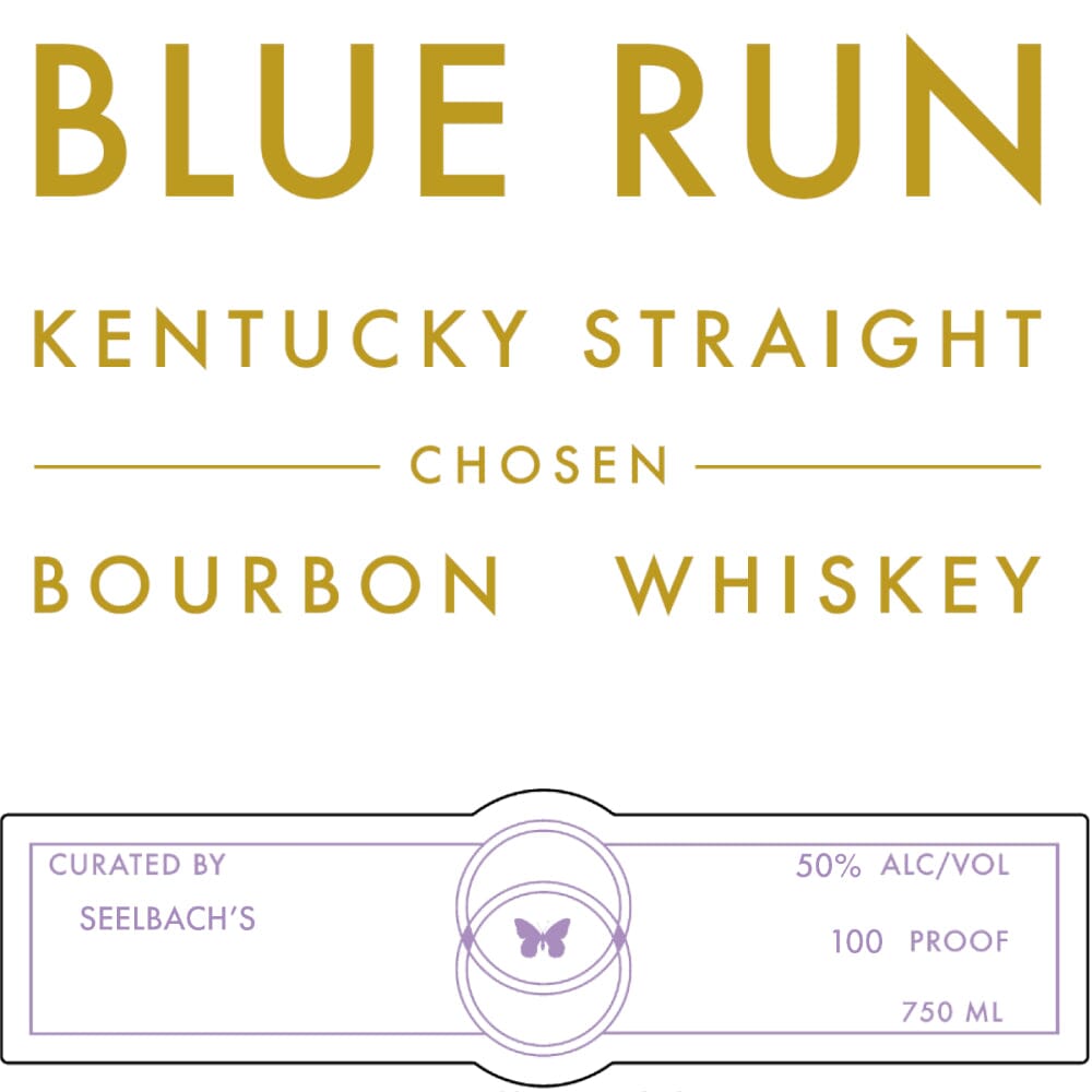 Blue Run Chosen Kentucky Straight Bourbon Bourbon Blue Run Whiskey 