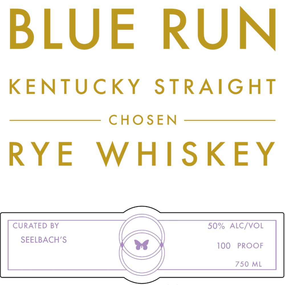 Blue Run Chosen Kentucky Straight Rye Rye Whiskey Blue Run Whiskey 