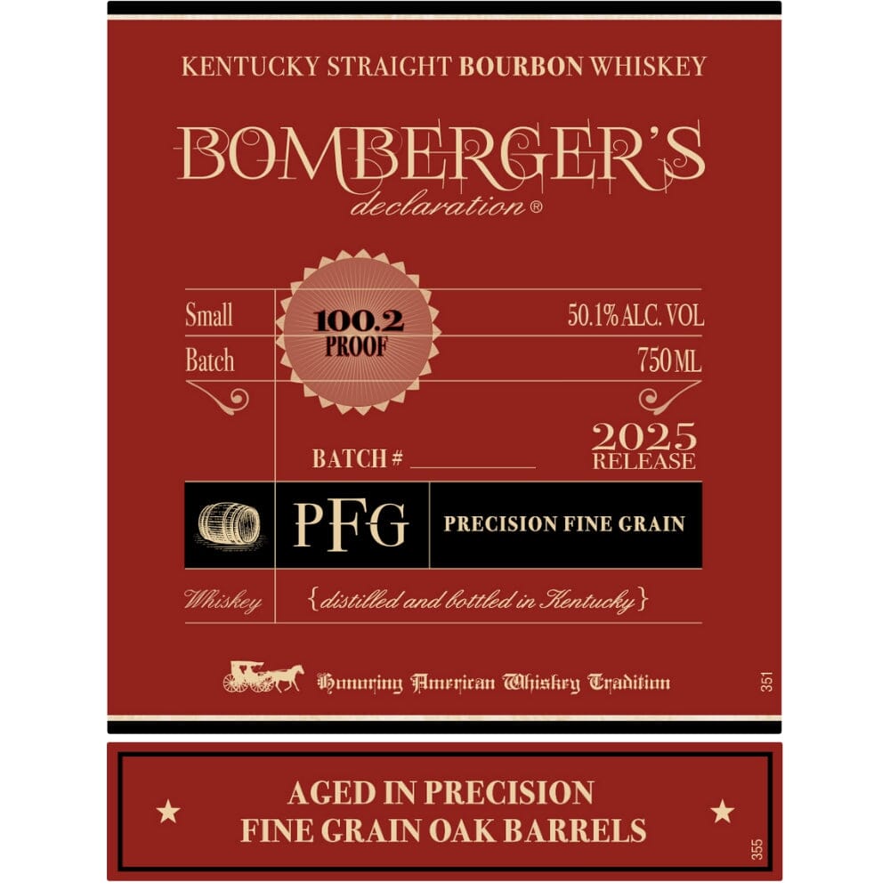 Bomberger’s Declaration Precision Fine Grain Bourbon Bourbon Michter's 