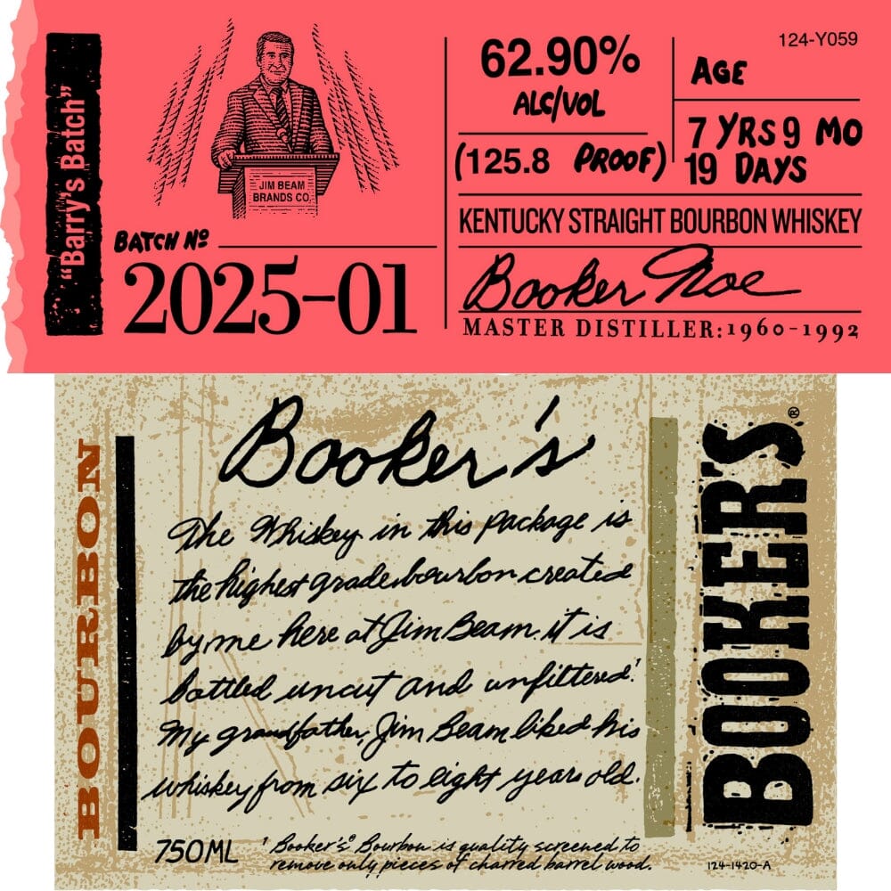 Booker's “Barry’s Batch” 2025-01 Bourbon Booker's 