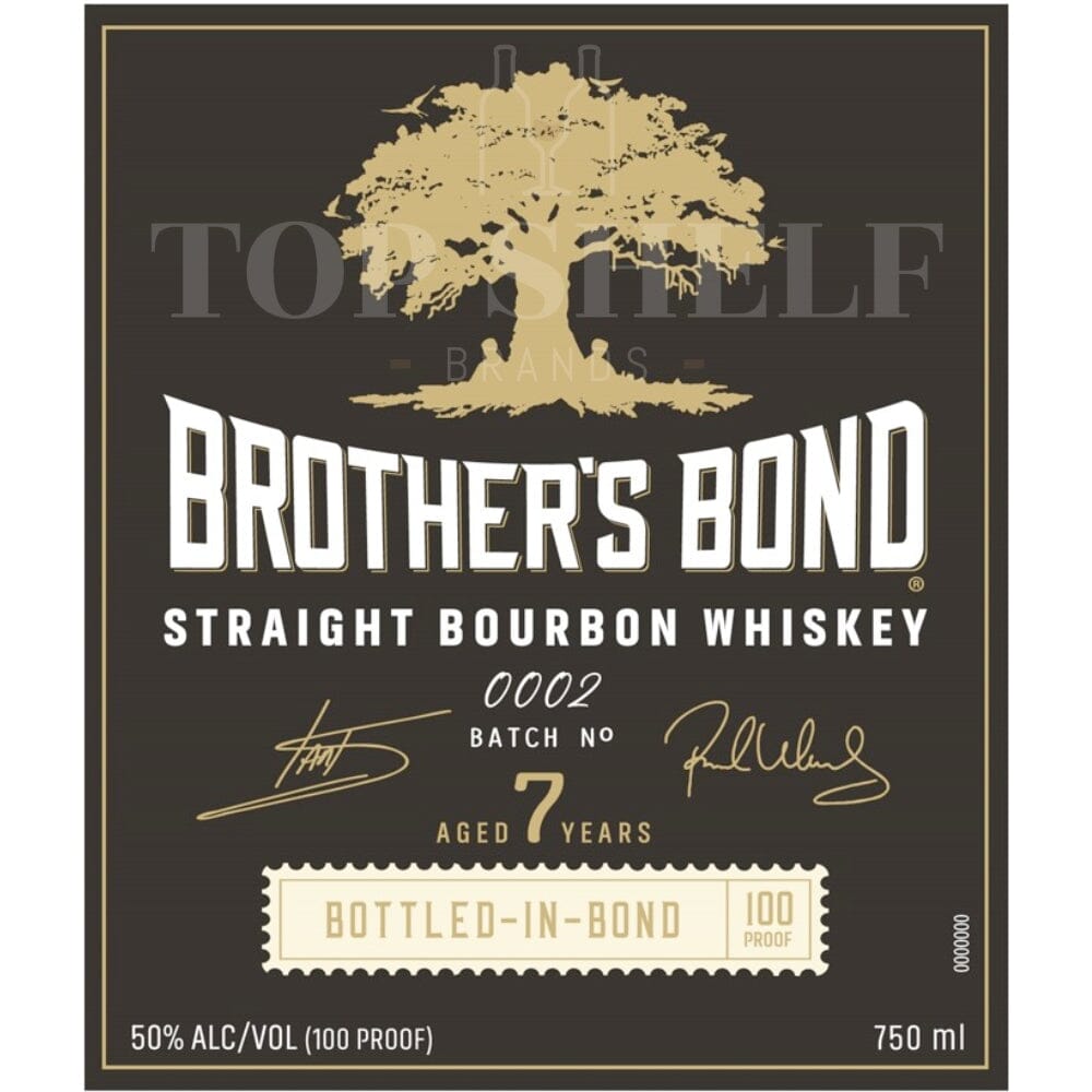 Brother’s Bond 7 Year Old Bottled in Bond Bourbon Batch 2 Bourbon Brother's Bond Distilling Company 