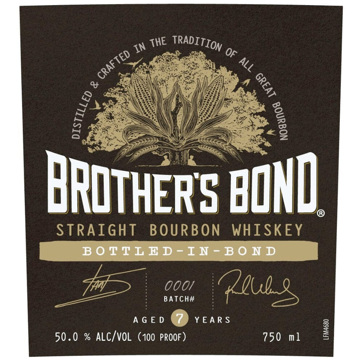 Brother’s Bond 7 Year Old Bottled in Bond Bourbon Bourbon Brother's Bond Distilling Company 