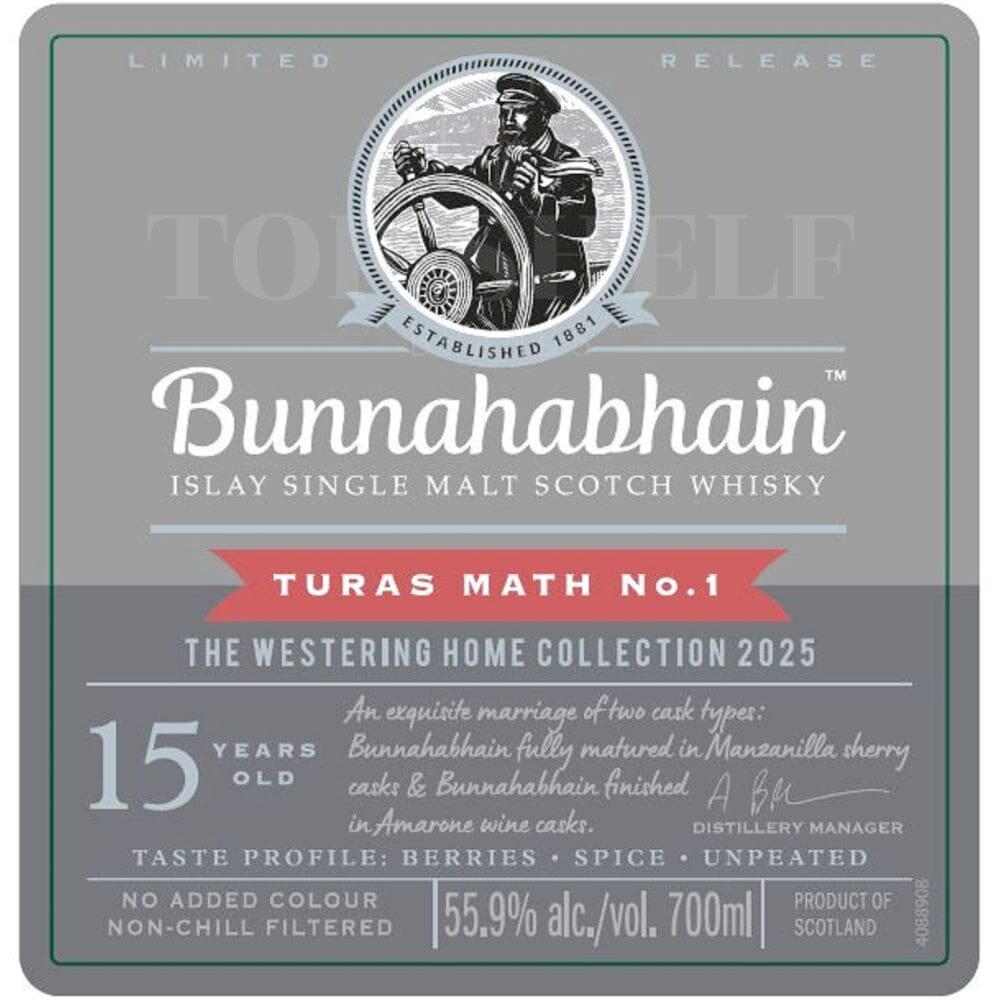 Bunnahabhain Turas Math No. 1 Scotch Bunnahabhain 