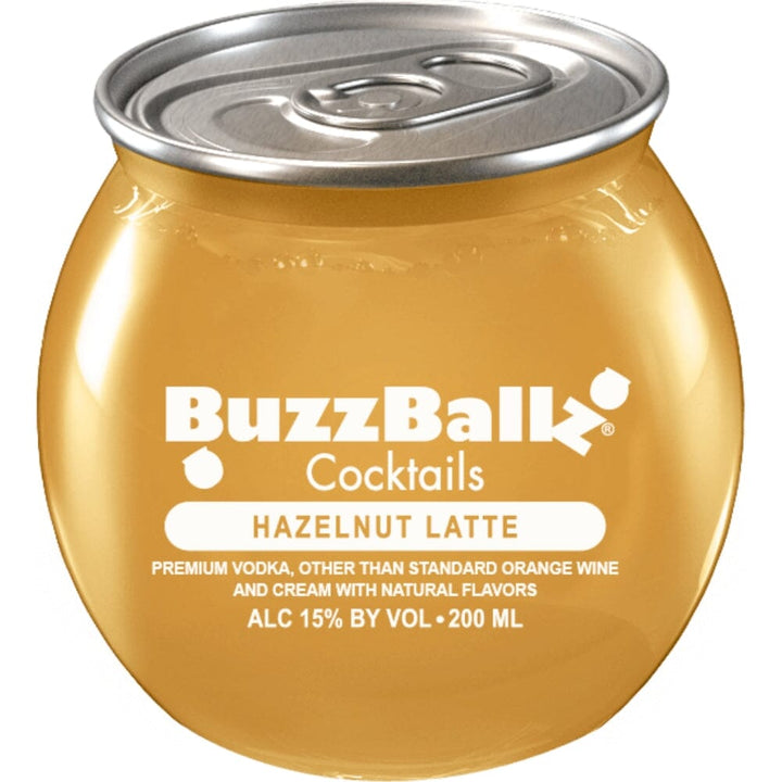 Buzzballz Hazelnut Latte Pre-Mixed Cocktails 4-Pack Ready-To-Drink Cocktails Buzzballz 