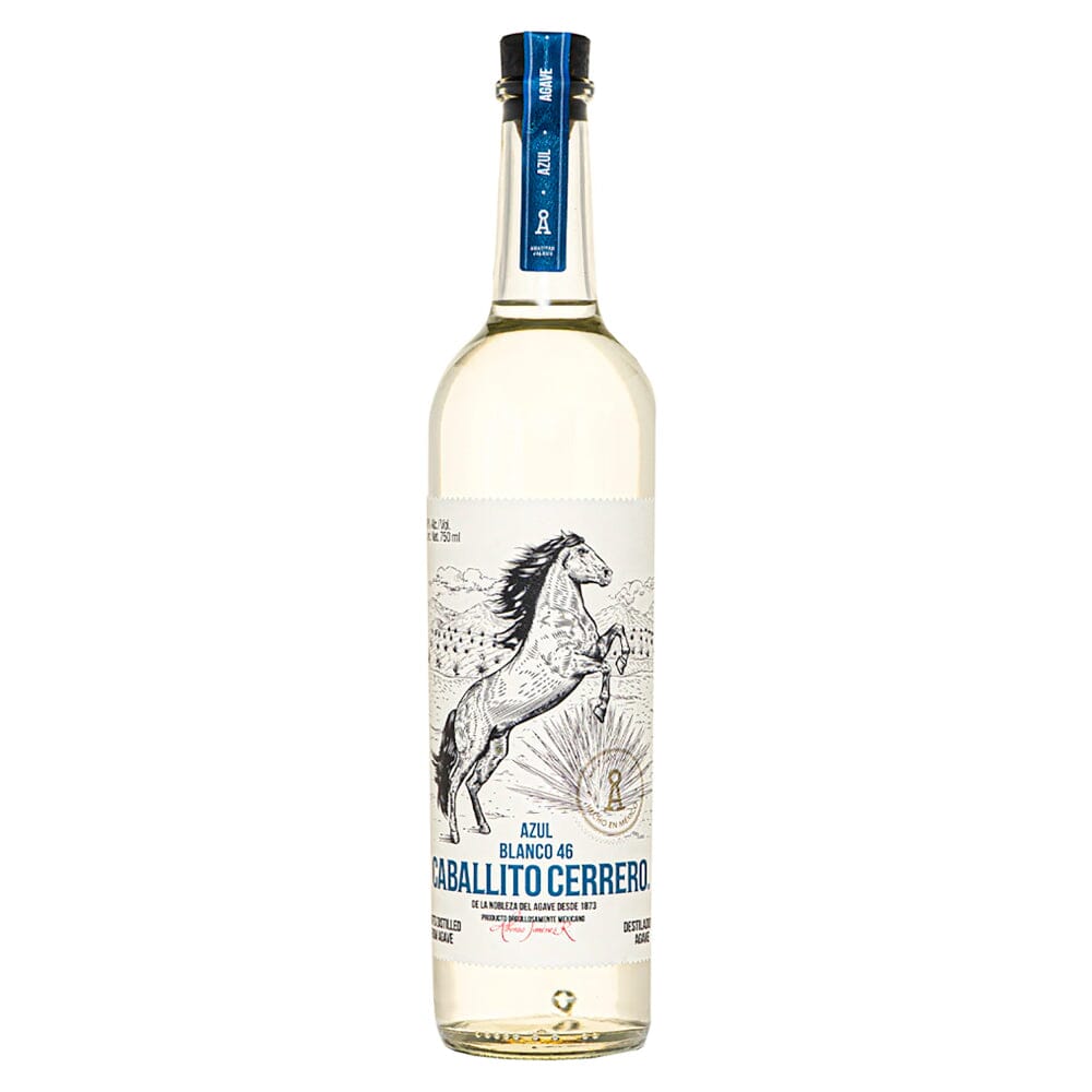 Caballito Cerrero Azul Blanco Agave Spirits Caballito Cerrero 