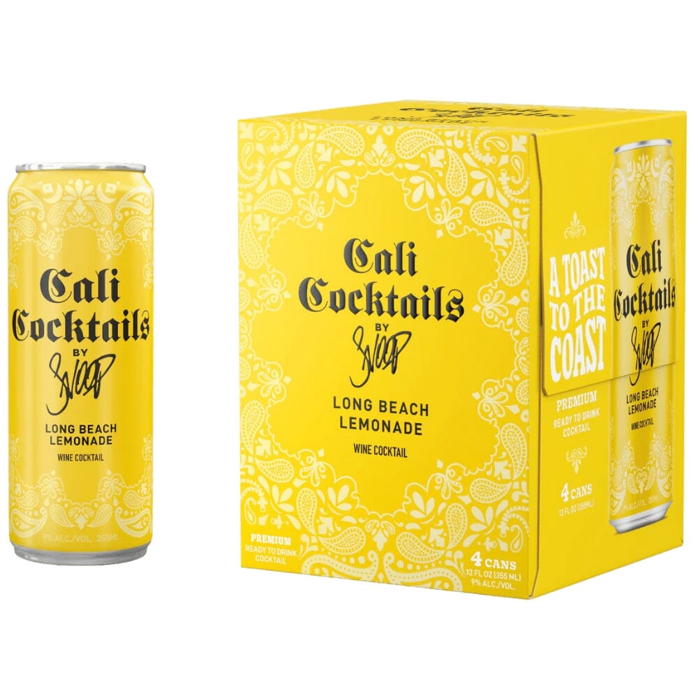 Cali Cocktails By Snoop Long Beach Lemonade 4pk Canned Cocktails Cali Cocktails 