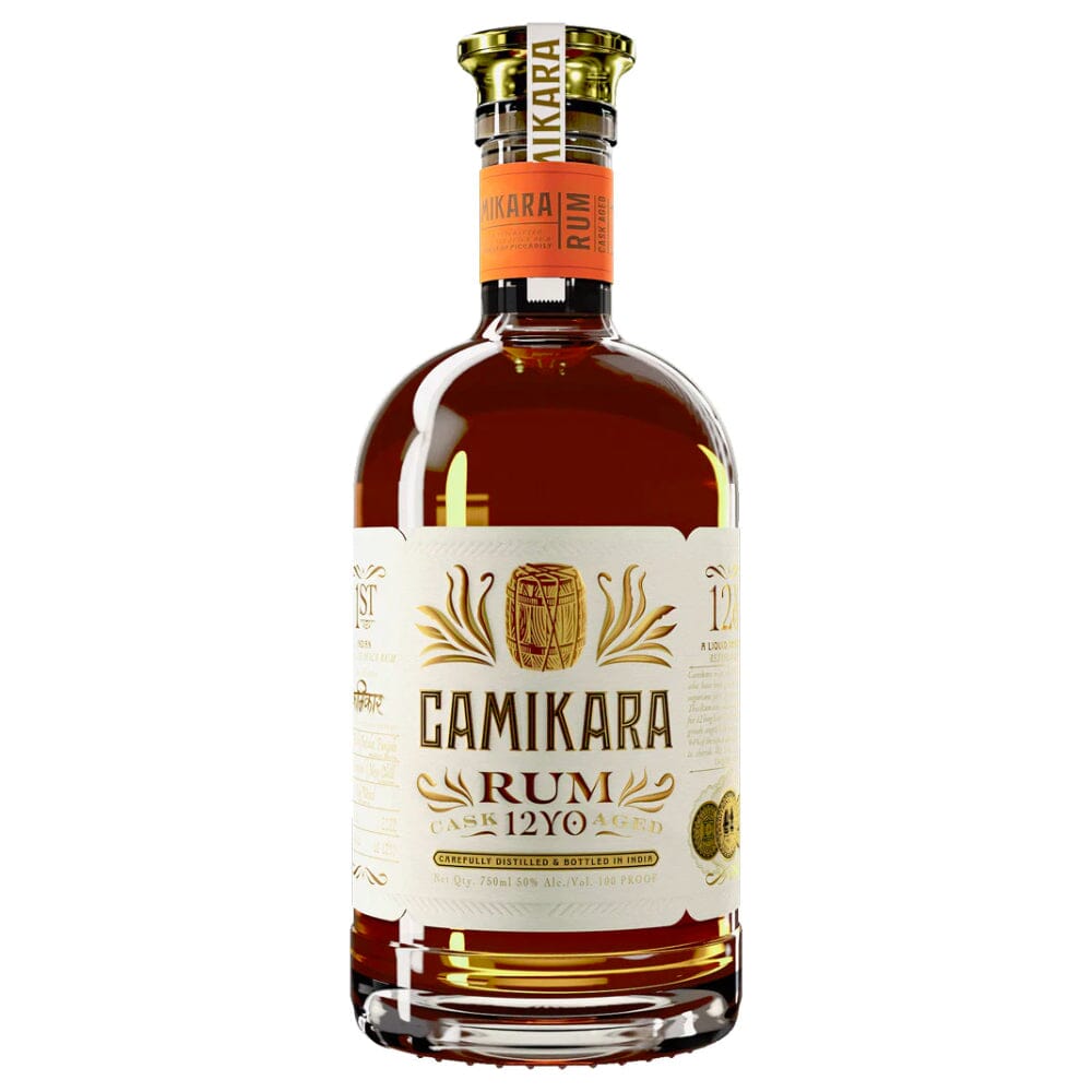Camikara Rum 12 Year Old Cask Strength Small Batch Rum Rum Camikara 