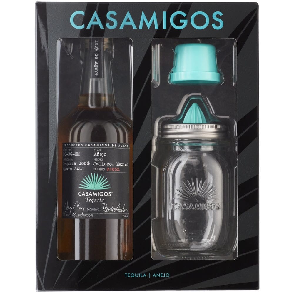 Casamigos Anejo W/ Mason Jar Juicer Tequila Casamigos Tequila 