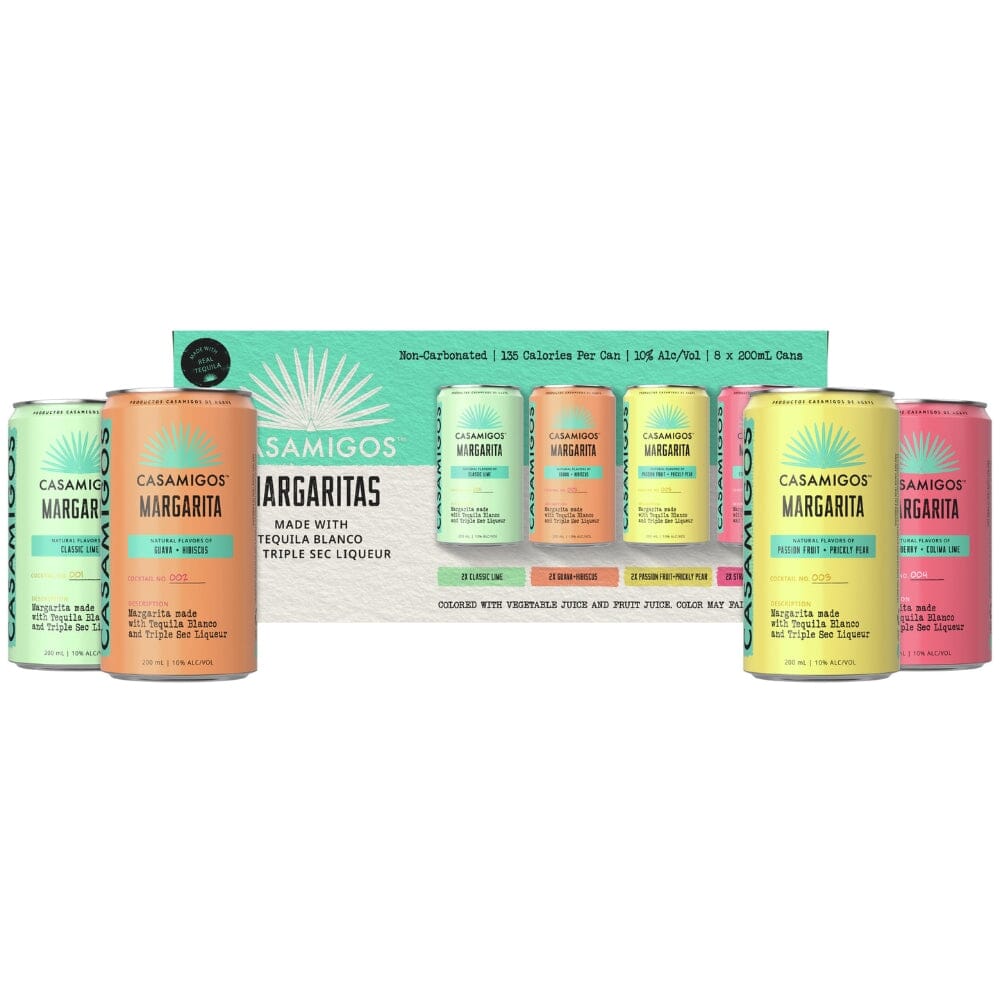 Casamigos Margaritas Cocktail Cans 8 PK Ready-To-Drink Cocktails Casamigos Tequila 