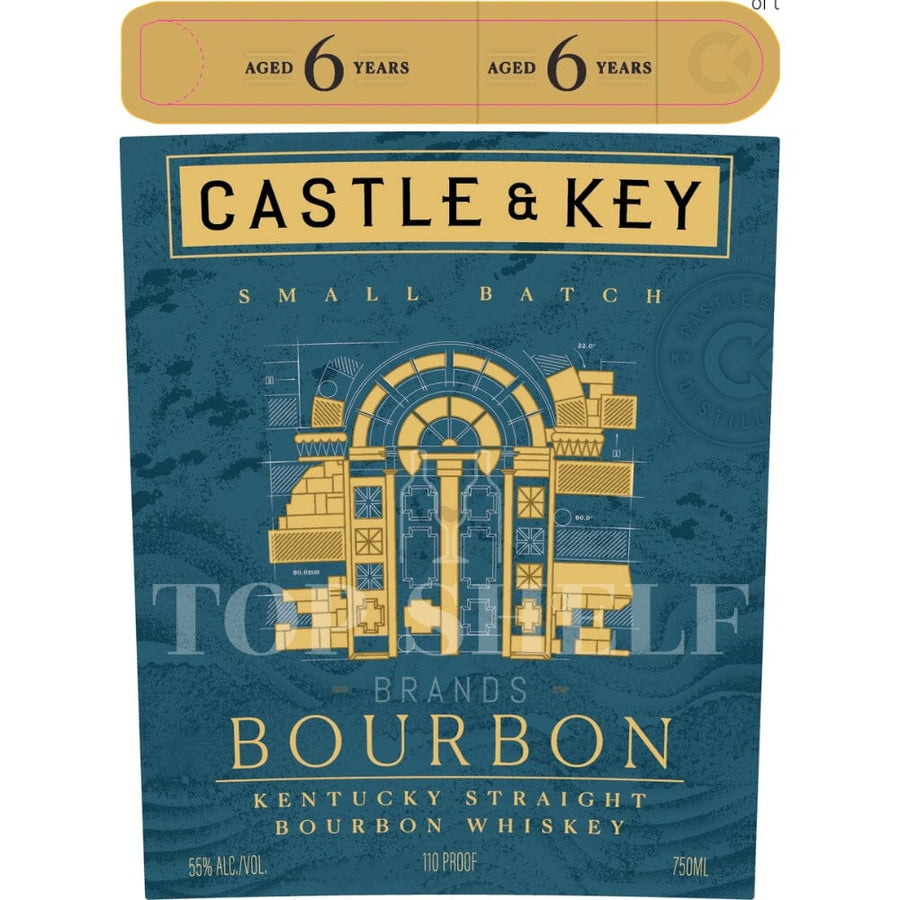 Castle & Key 6 Year Old Small Batch Bourbon Bourbon Castle & Key 