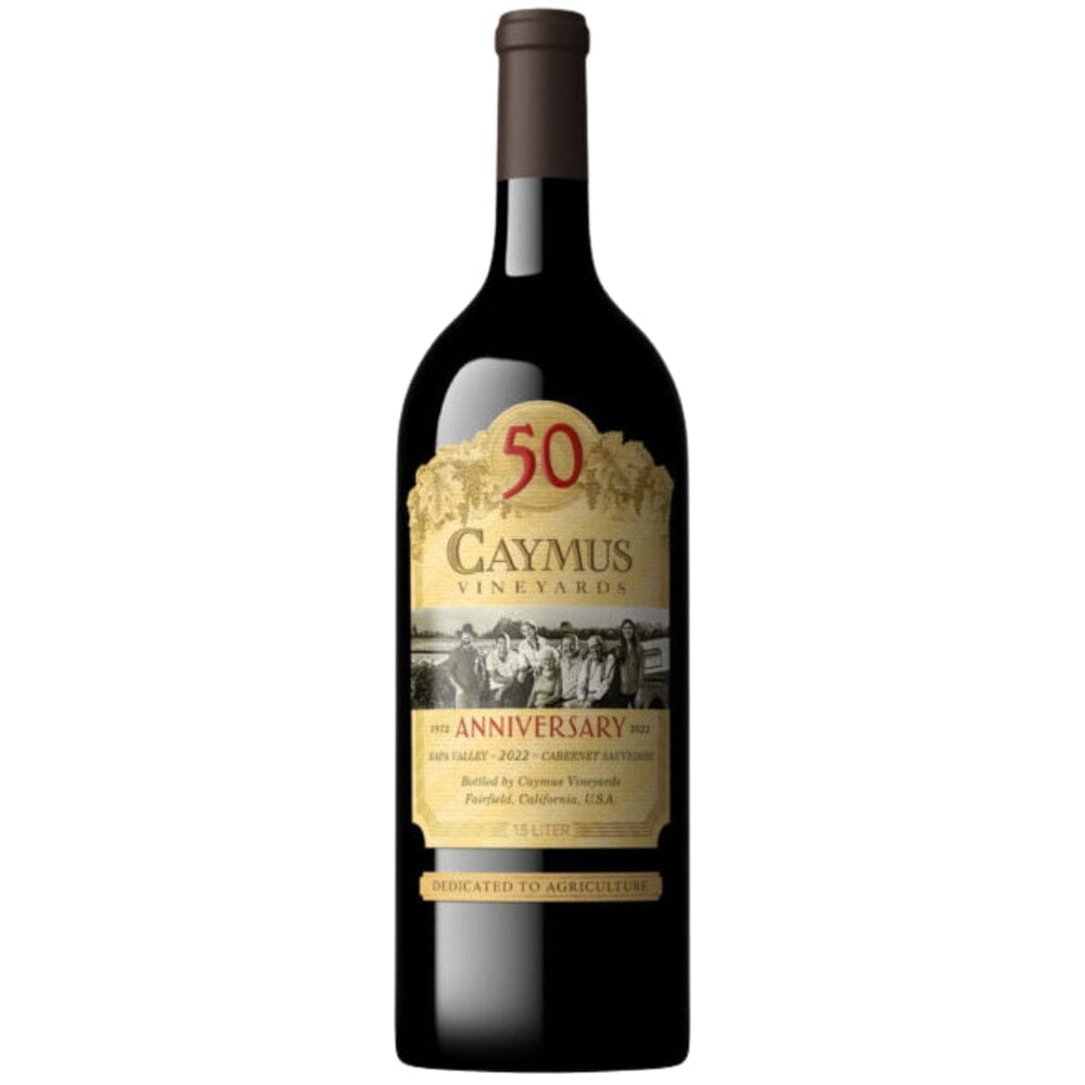 Caymus 50th Anniversary Napa Valley Cabernet Sauvignon 2022 1.5L Wine Caymus Vineyards 