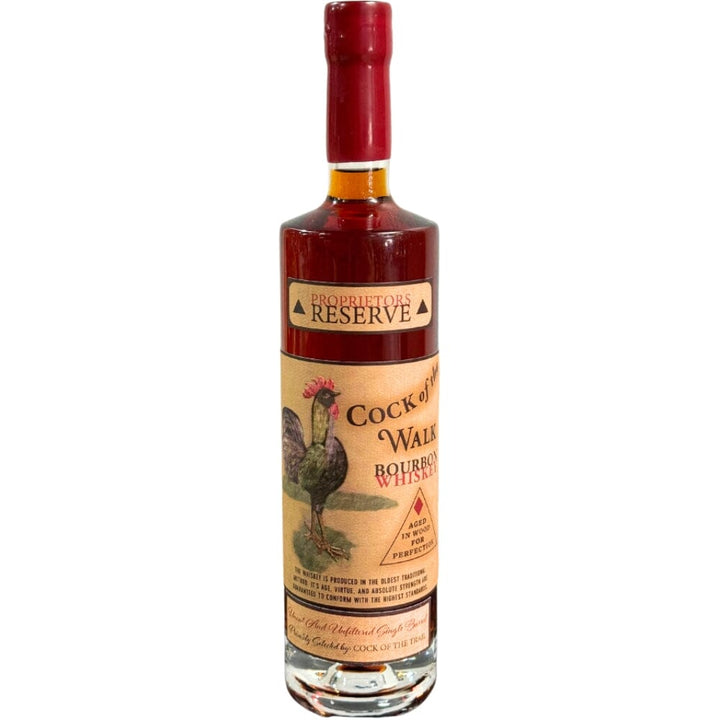 Cock of the Walk Uncut and Unfiltered Single Barrel Wheated Bourbon Privately Selected by Cock of the Trail Bourbon Cock of the Walk 