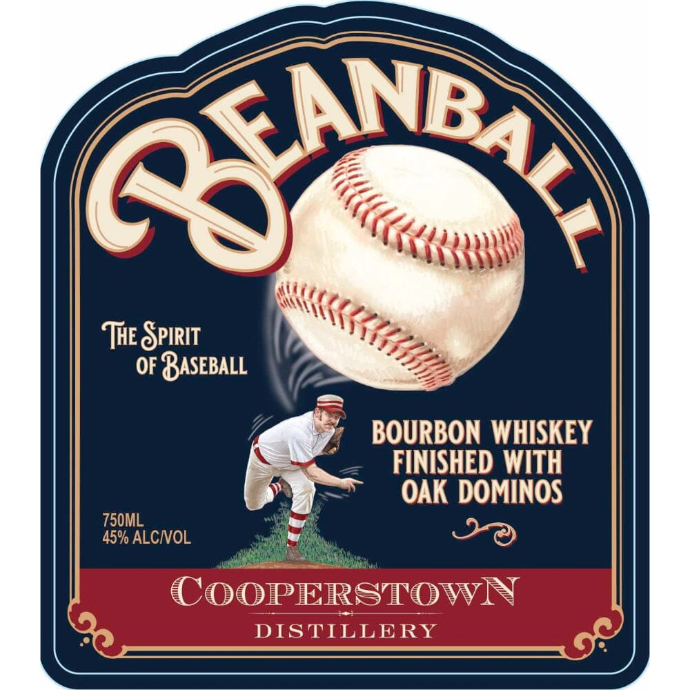 Cooperstown Beanball Bourbon Finished with Oak Dominos Bourbon Cooperstown Distillery 