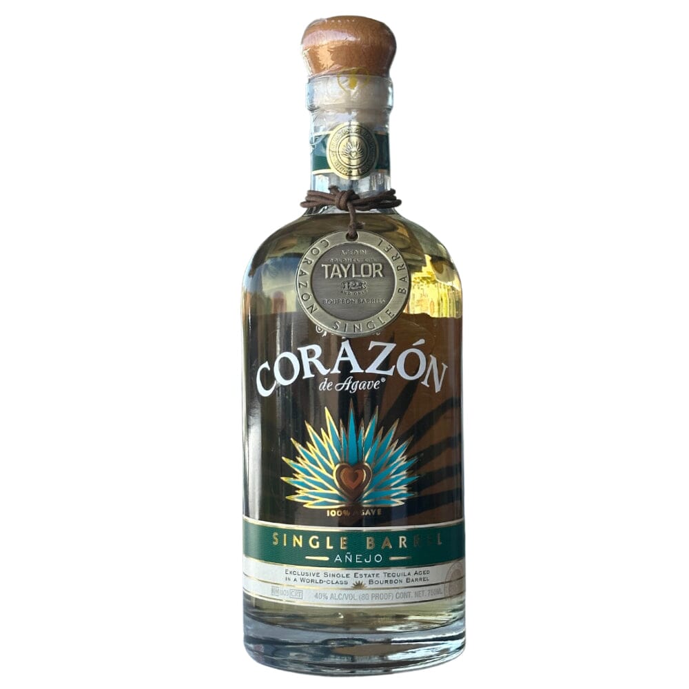 Corazon Single Barrel Anejo Aged in Colonel E.H Taylor Bourbon Barrels Tequila Corazon Tequila 