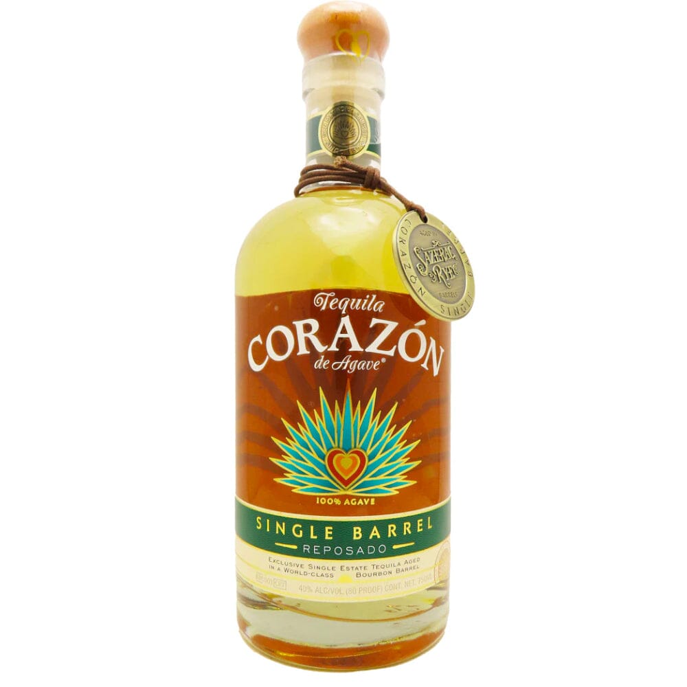 Corazon Single Barrel Reposado Aged in Sazerac Rye Barrels Tequila Corazon Tequila 