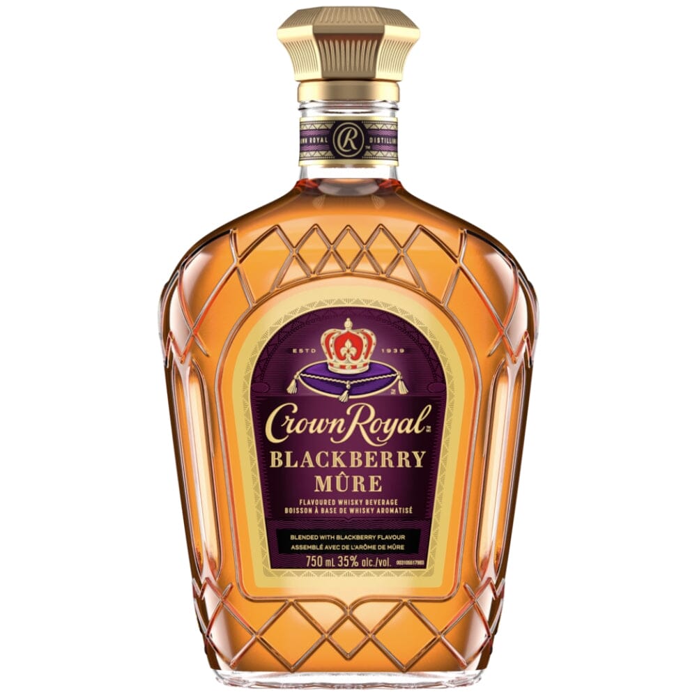 Crown Royal Blackberry Mûre Flavored Whisky Canadian Whisky Crown Royal 