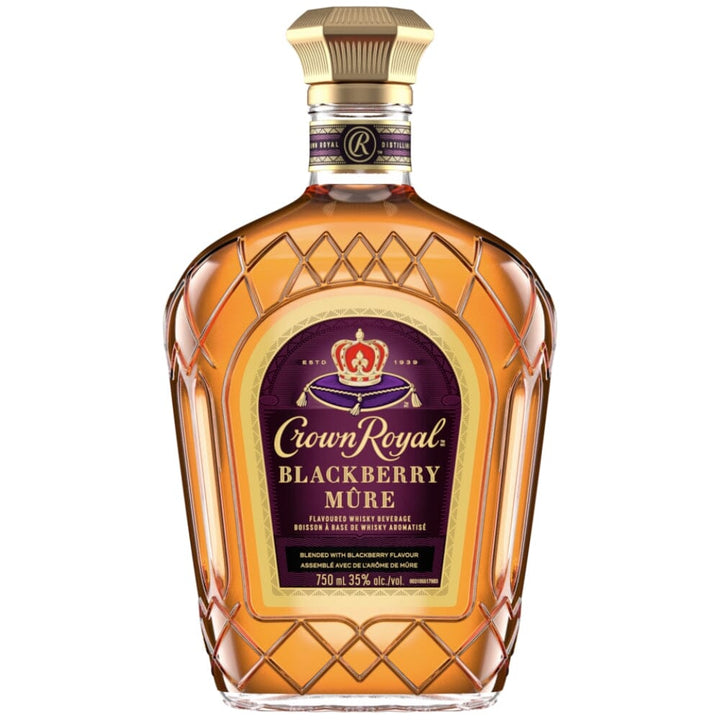 Crown Royal Blackberry Mûre Flavored Whisky Canadian Whisky Crown Royal 