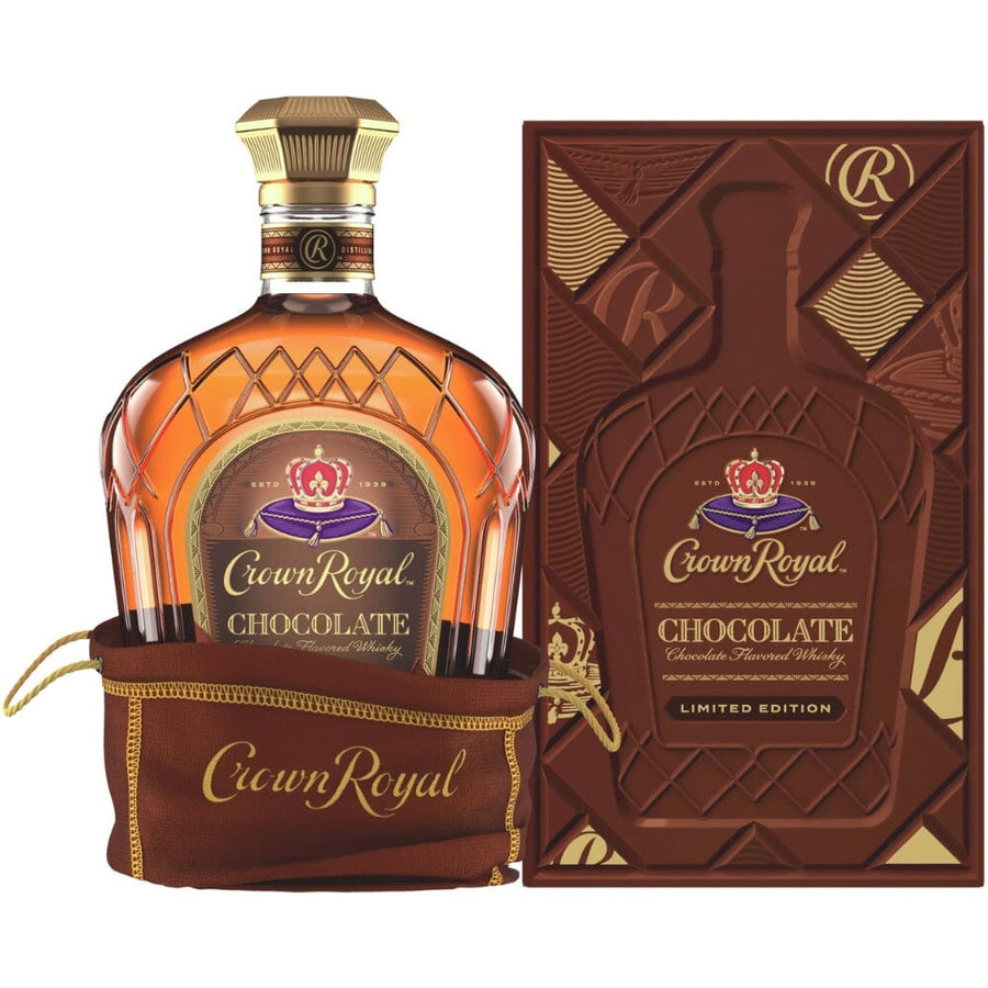 Crown Royal Chocolate Limited Edition Flavored Whiskey Crown Royal 