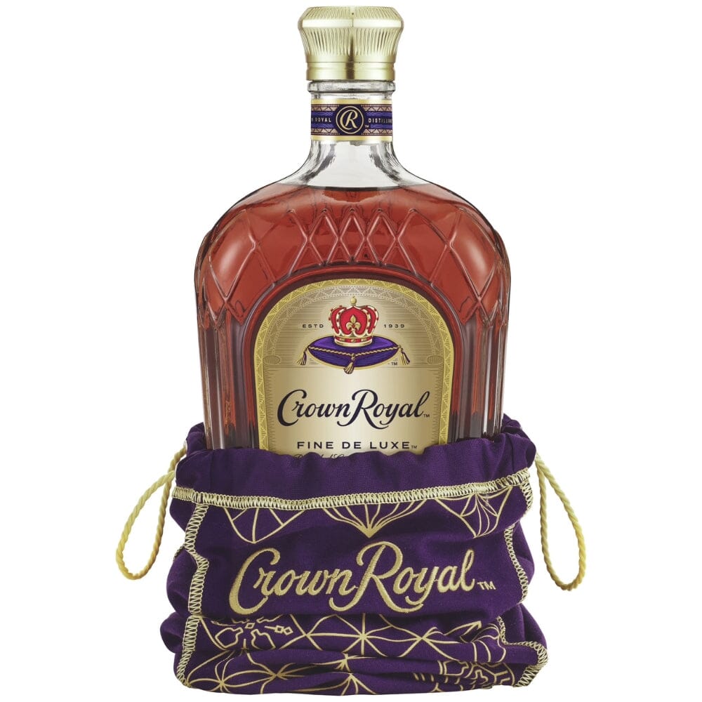 Crown Royal Fine De Luxe Limited Edition Holiday Bag 2024 Release Canadian Whisky Crown Royal 